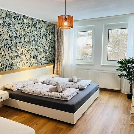 Appartement Am Elbefreizeitland - Panoramablick - Free Parking - Lilien *